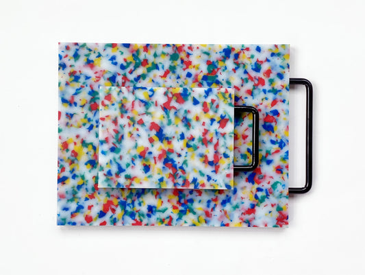 Small Multi/Confetti Cutting Board