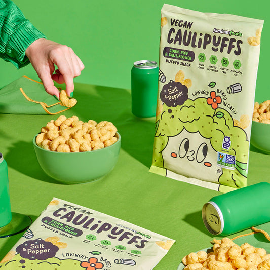 CauliPuffs Vegan Salt & Pepper