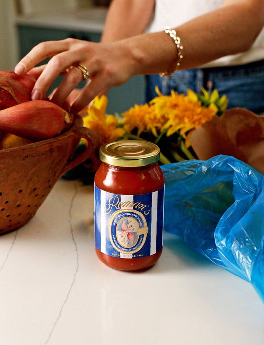 Roman's Very Good Tomato Sauce: Caramelized Shallot & Anchovy