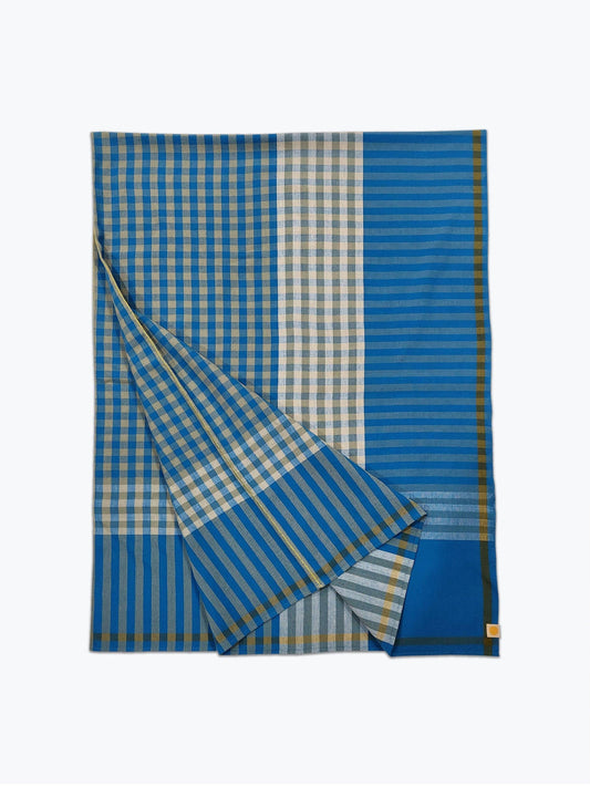 Grid Tablecloth - Lake