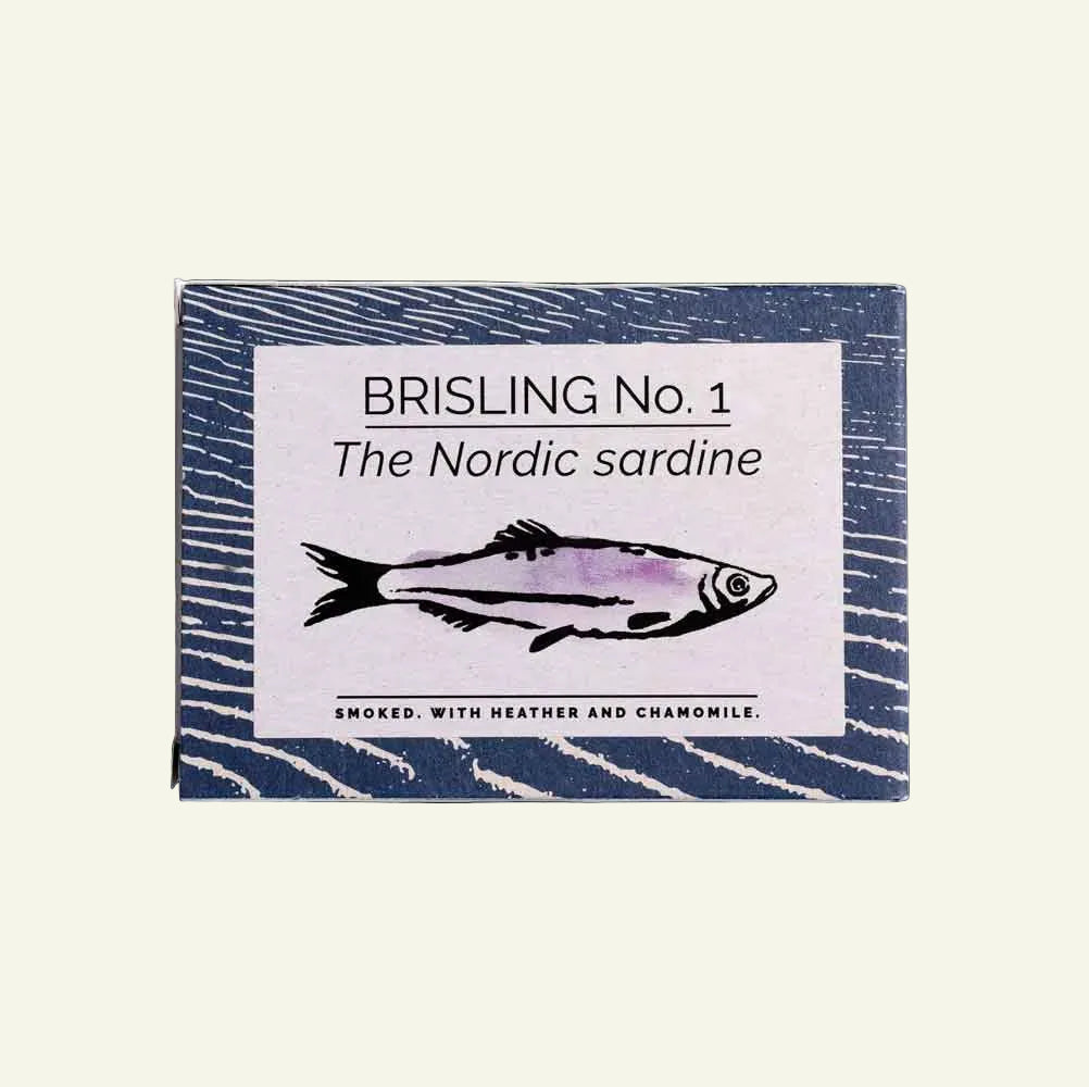 Fangst Brisling No.1 The Nordic Sardine Smoked with Heather & Chamomile