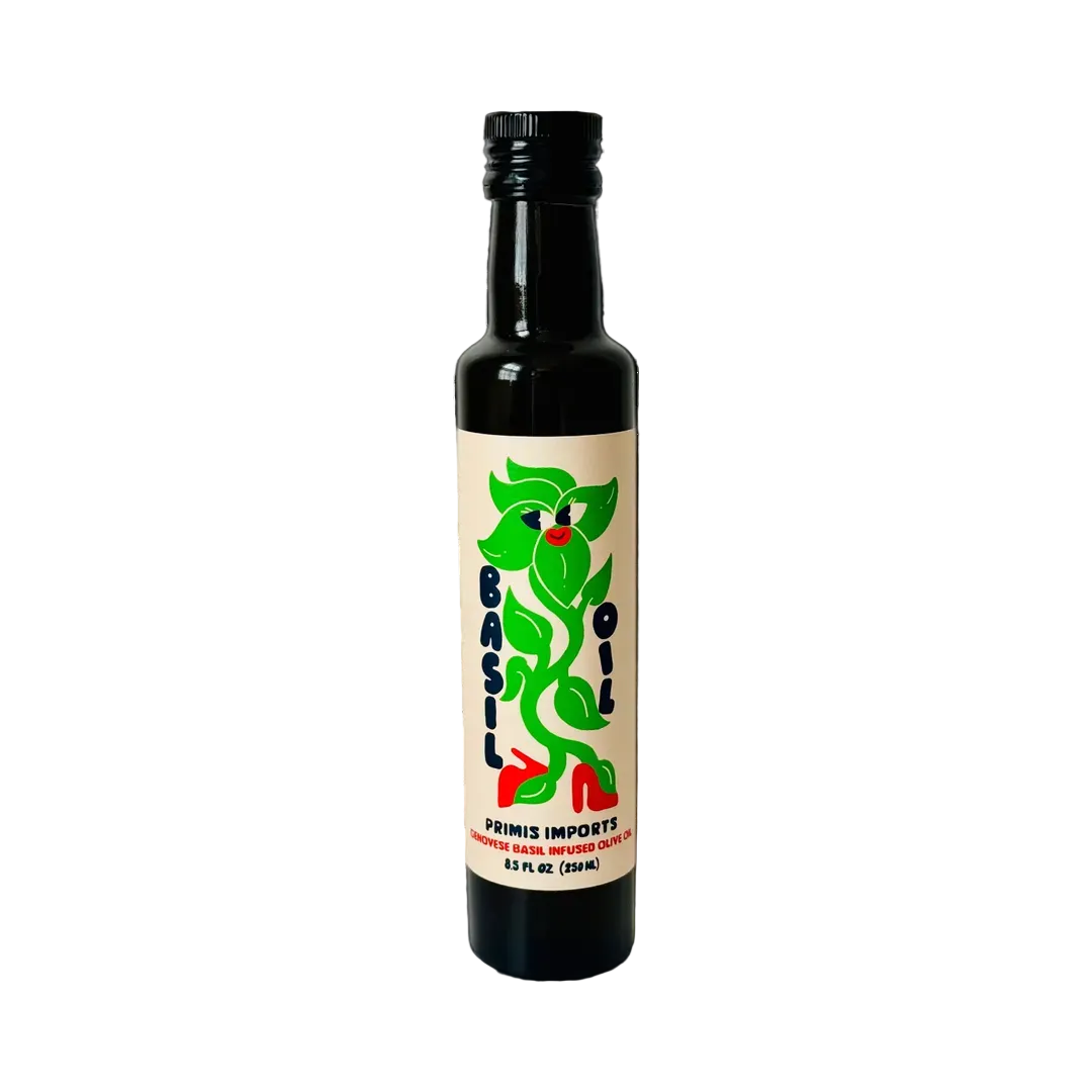 Basil Oil - Genovese Basil Infused Olive Oil