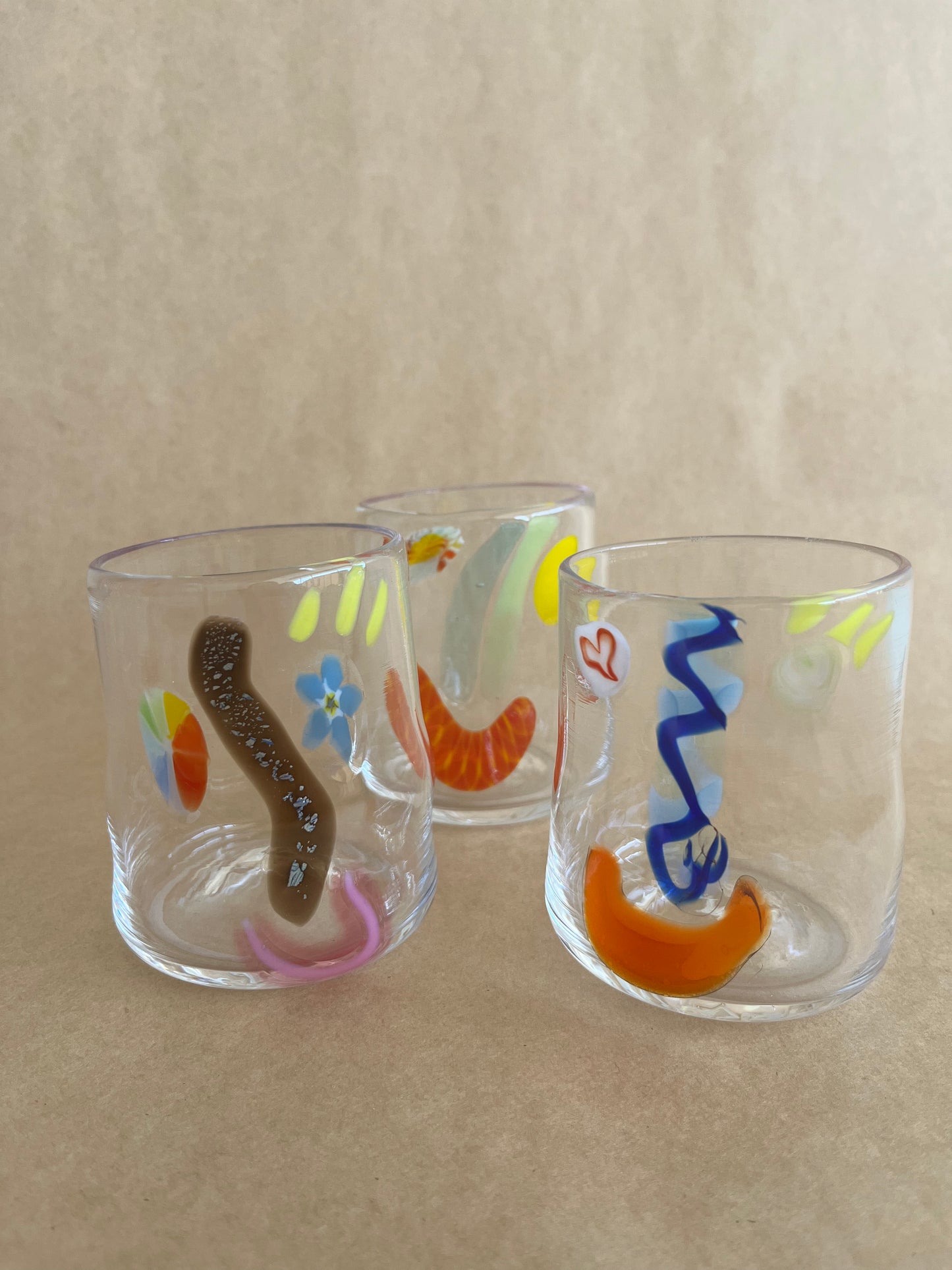 FACEVESSELS Face Glass Water Glass