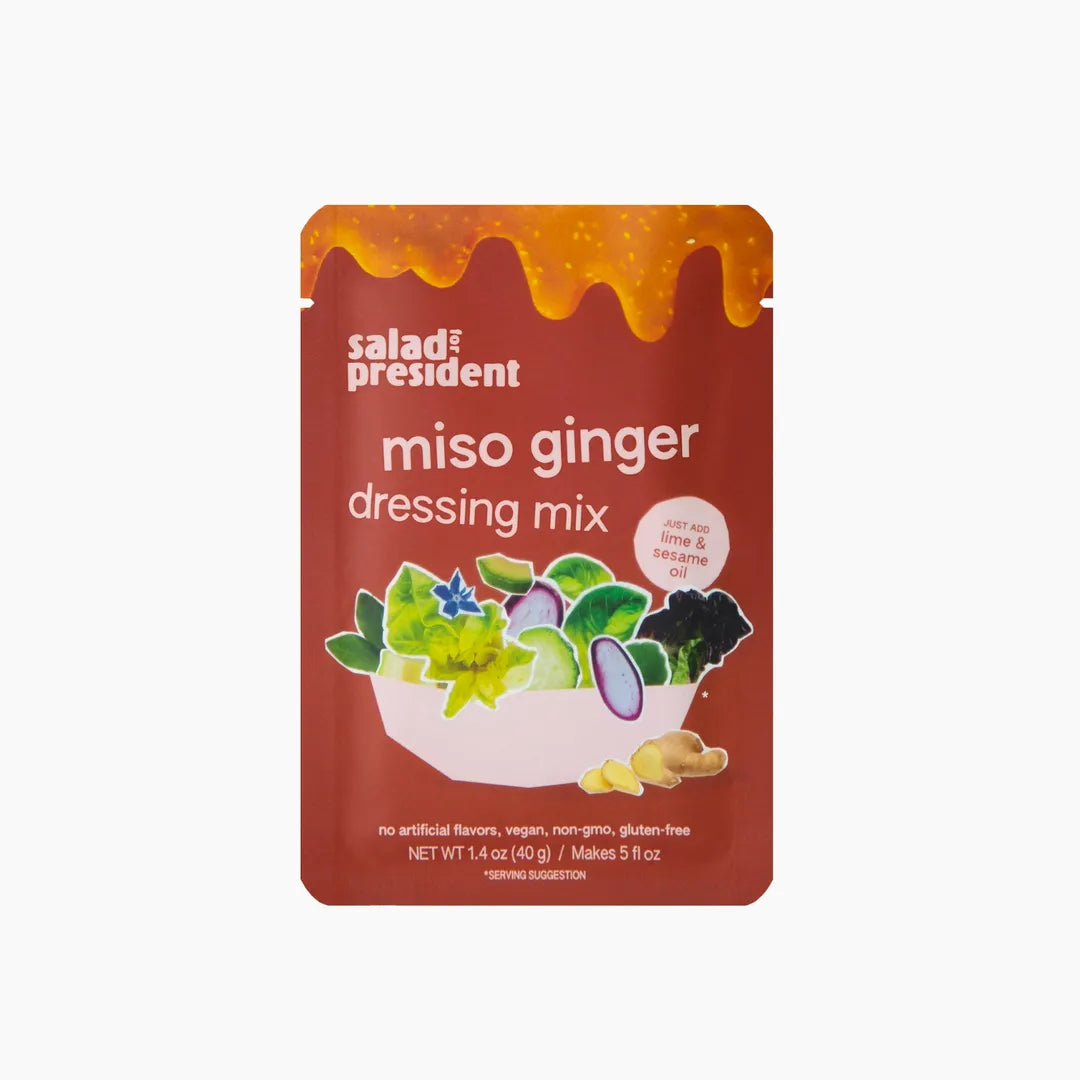 Salads for President: Miso Ginger Dressing Mix