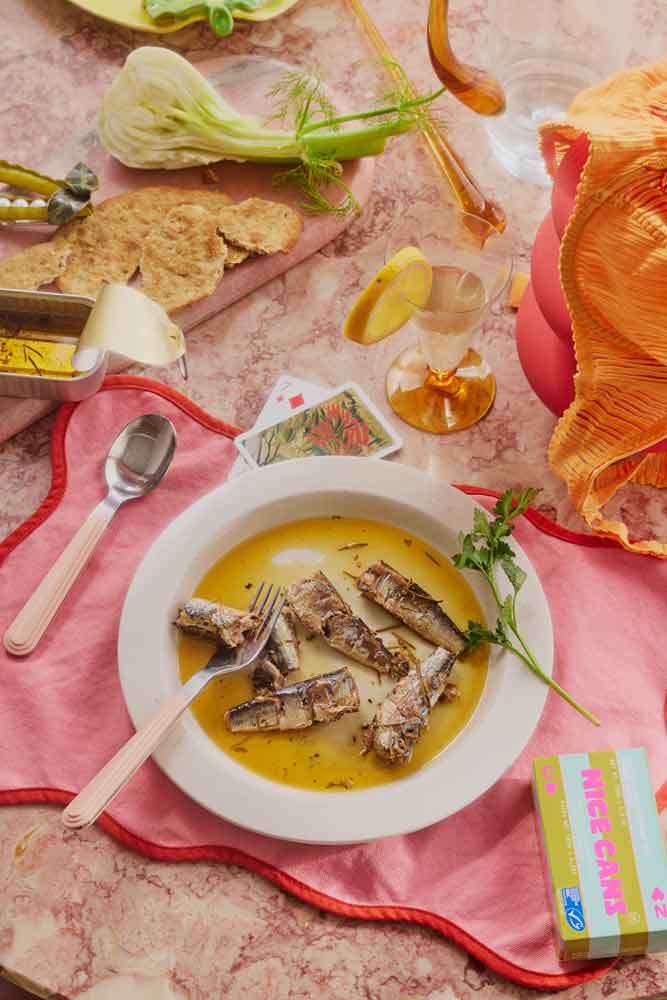 Nice Cans Sardines with Wild Rosemary & Fennel