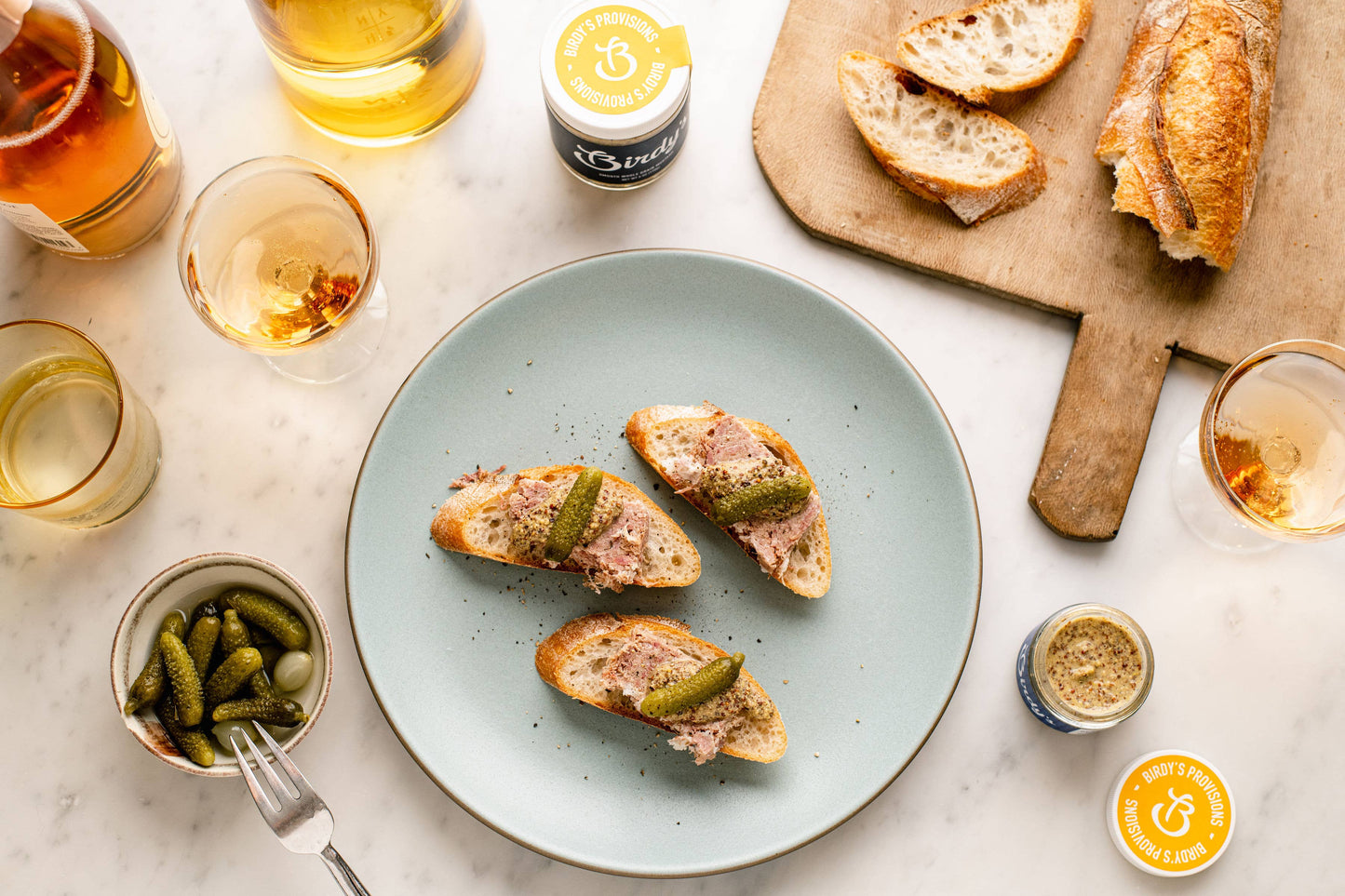 Birdy's Provisions Smooth Whole Grain Mustard