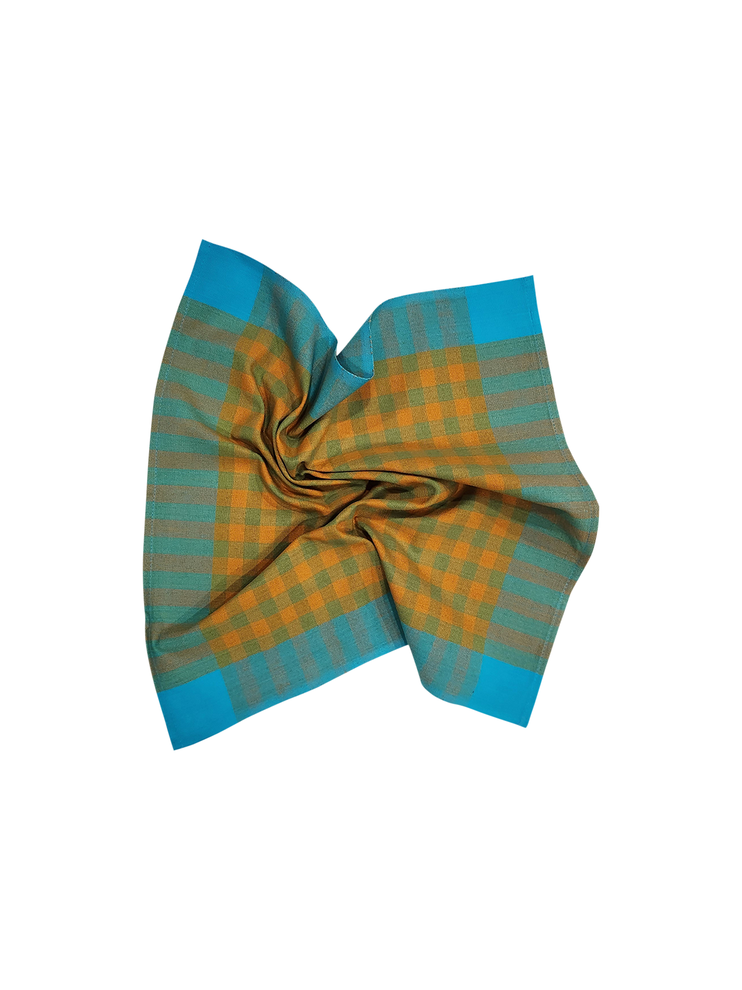 Grid Napkin Pair - Sprout