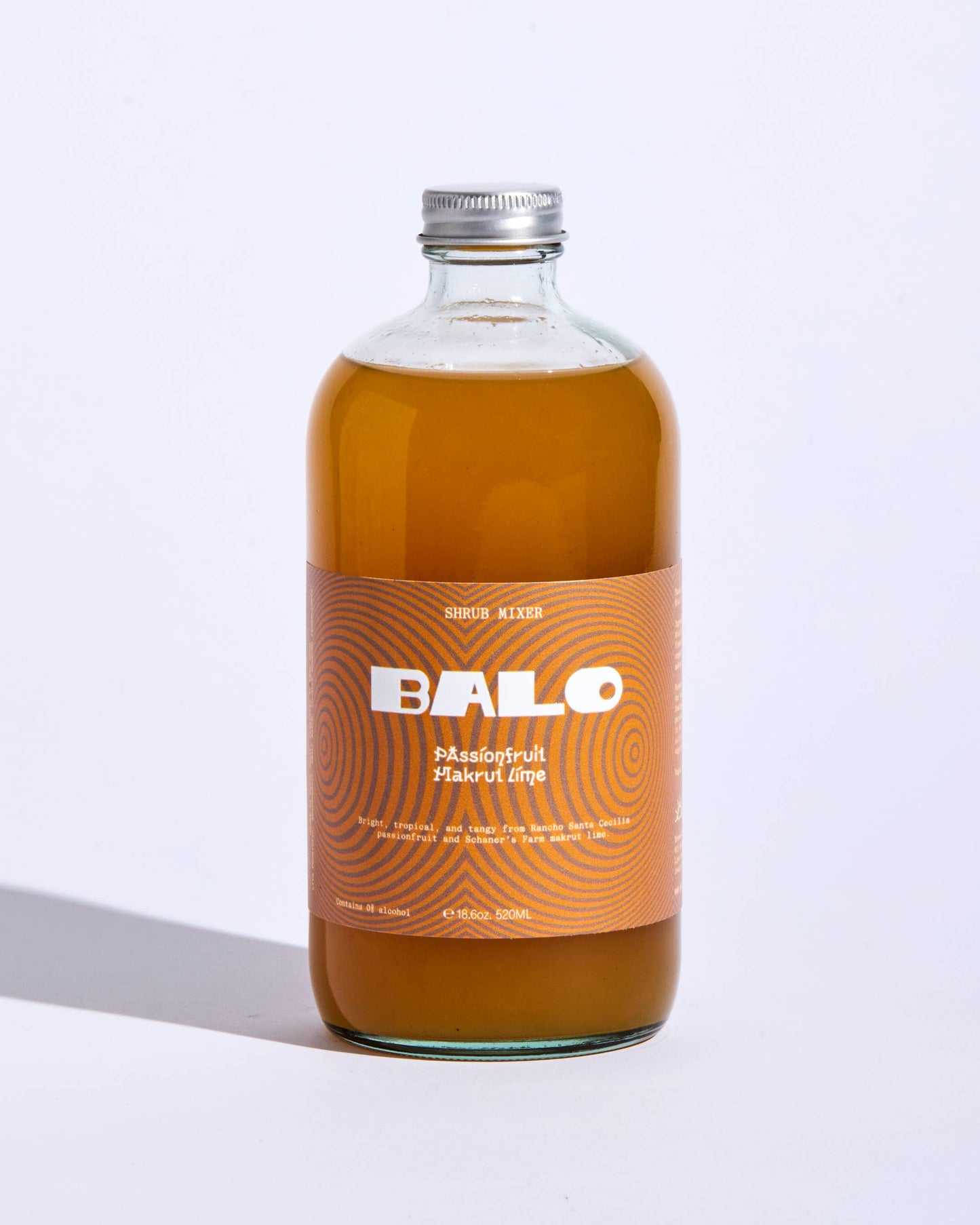 BALO Passionfruit & Makrut Lime Shrub