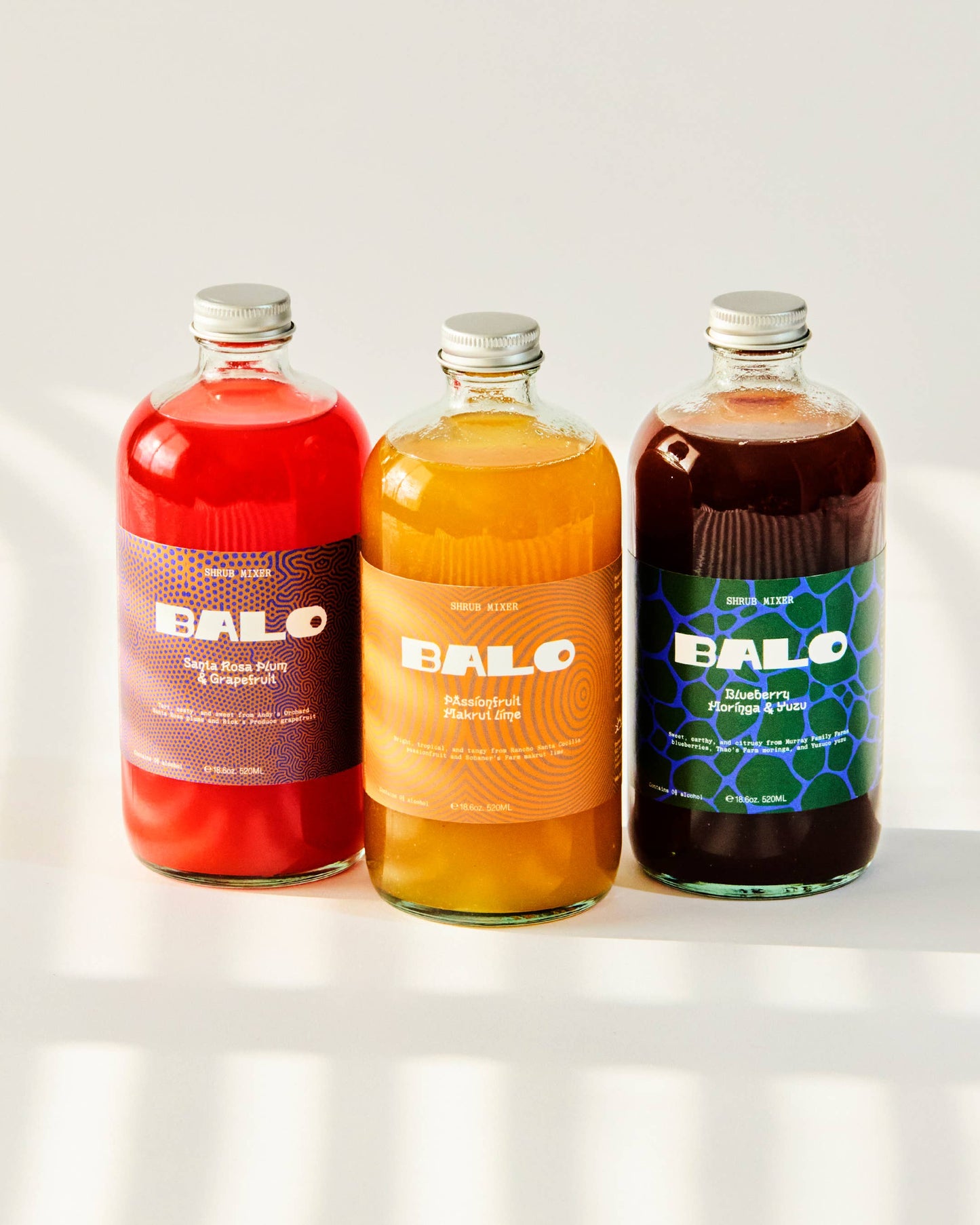 BALO Santa Rosa Plum & Grapefruit Shrub