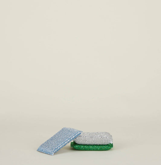 Lurex Sponges: Blue