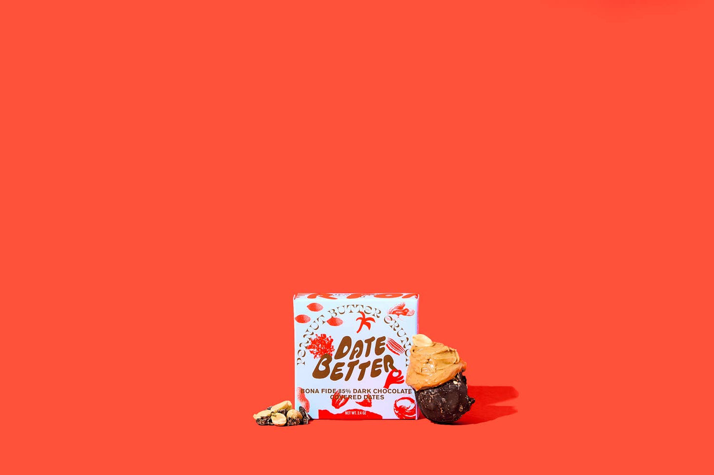 Peanut Butter Crunch - chocolate covered dates