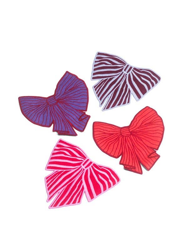 Bows Cocktail Napkins - Set of 4