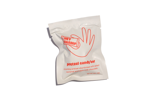 Pretzel candy bar