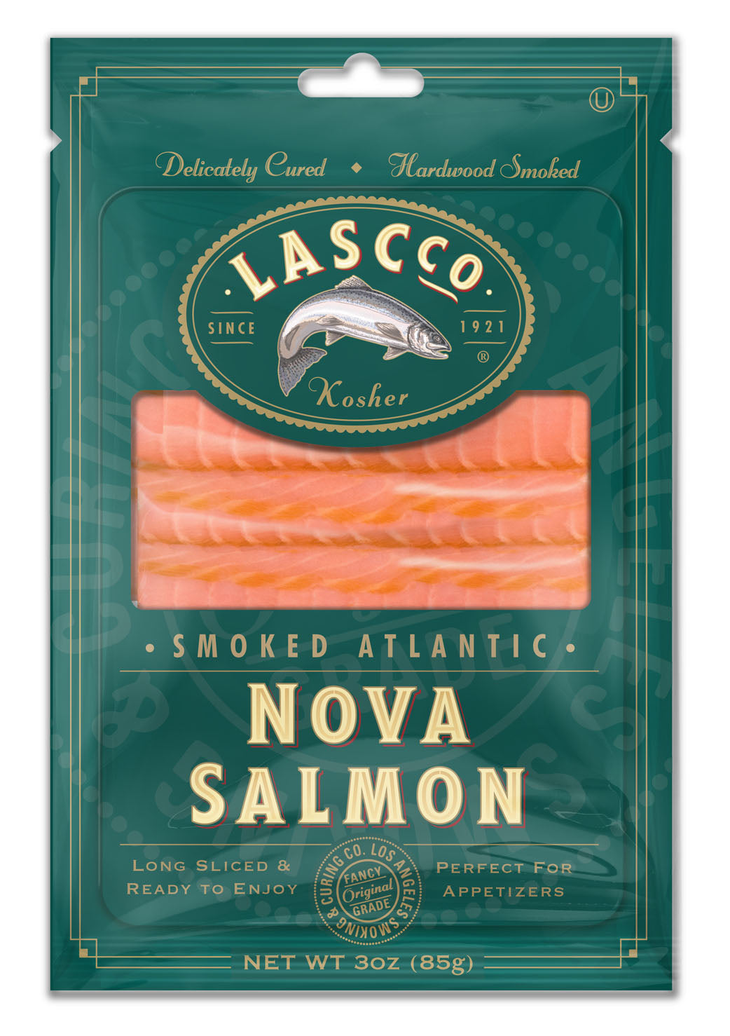 Lasc Co Smoked Nova Salmon