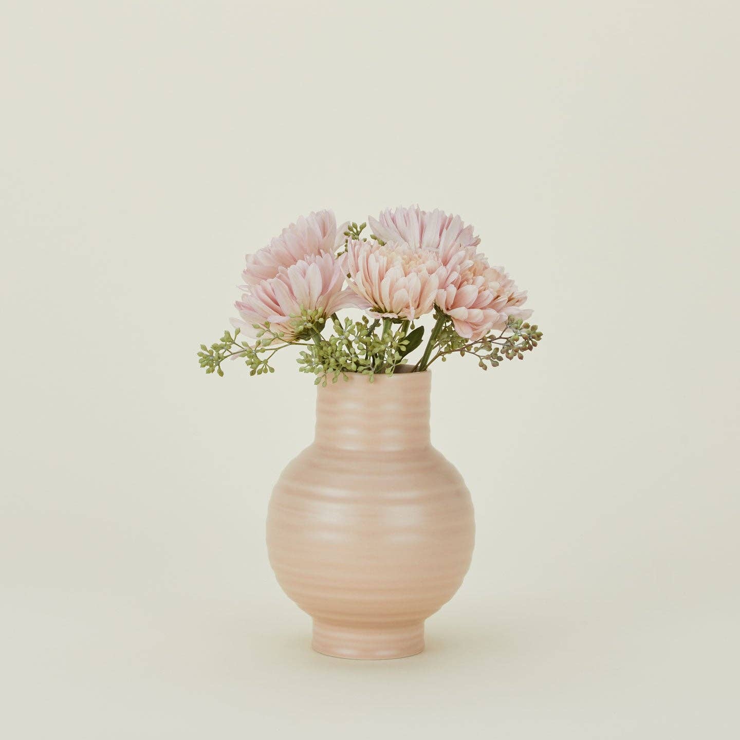 Essential Ceramic Vase: Blush