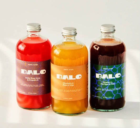 BALO Blueberry, Moringa, & Yuzu Shrub