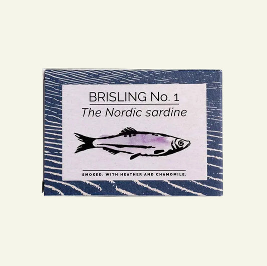 Fangst Brisling No.1 The Nordic Sardine Smoked with Heather & Chamomile
