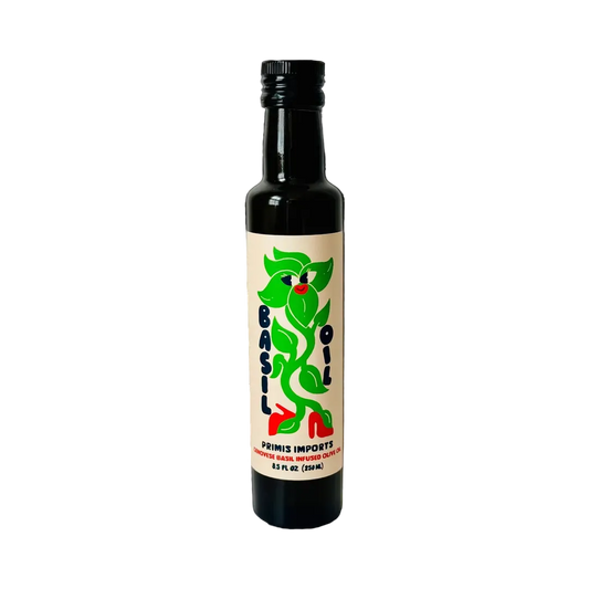 Basil Oil - Genovese Basil Infused Olive Oil