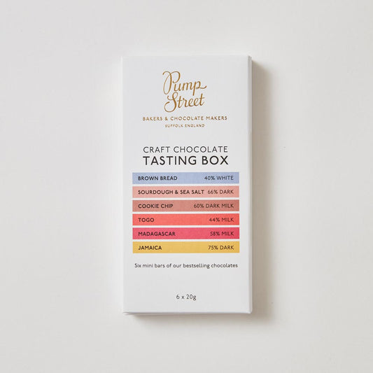 Pump Street Tasting Box, Set of 6 Mini Bars, 6 x 20g