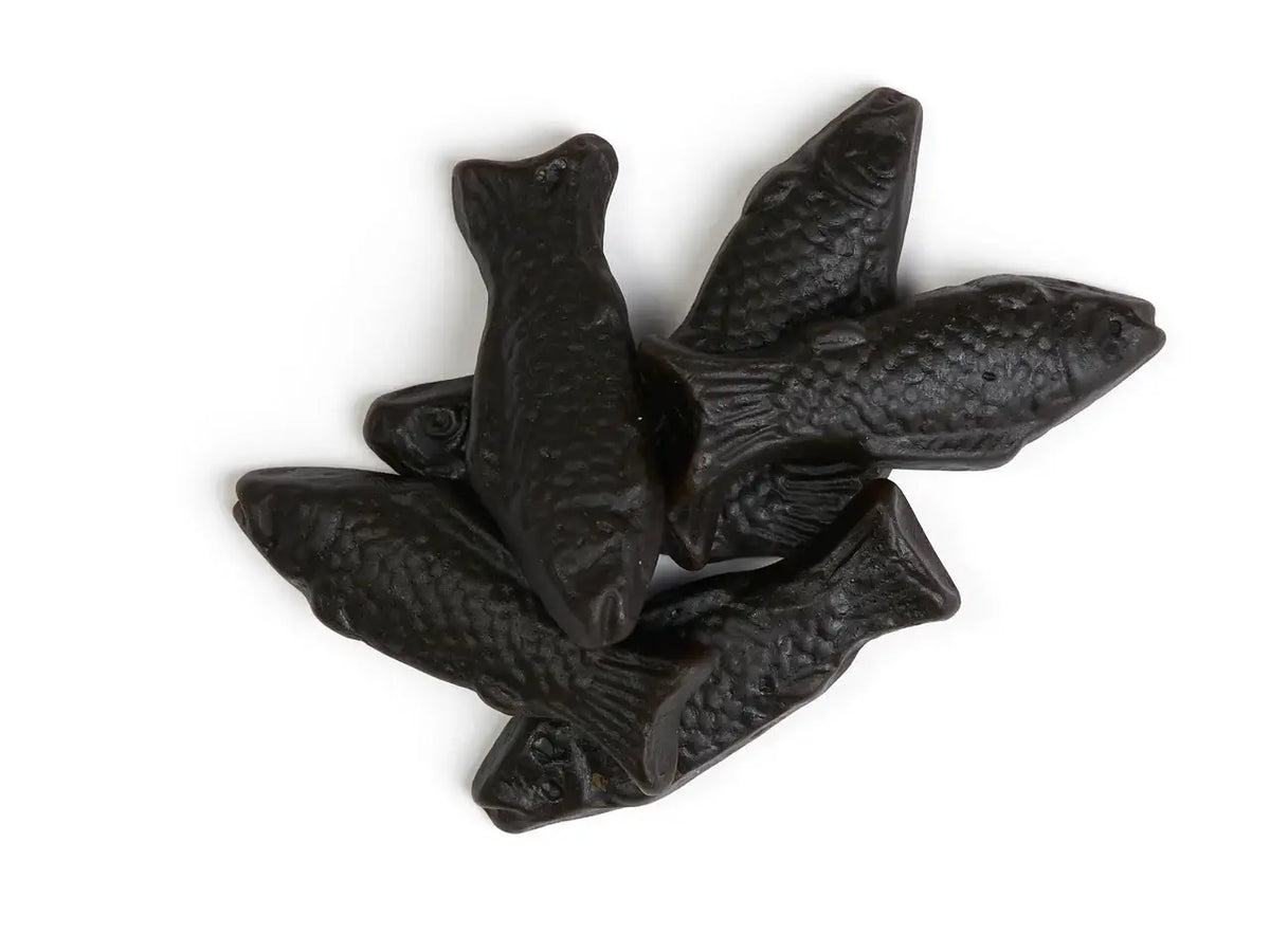 Kolsvart Smoked Licorice Swedish Candy Fish