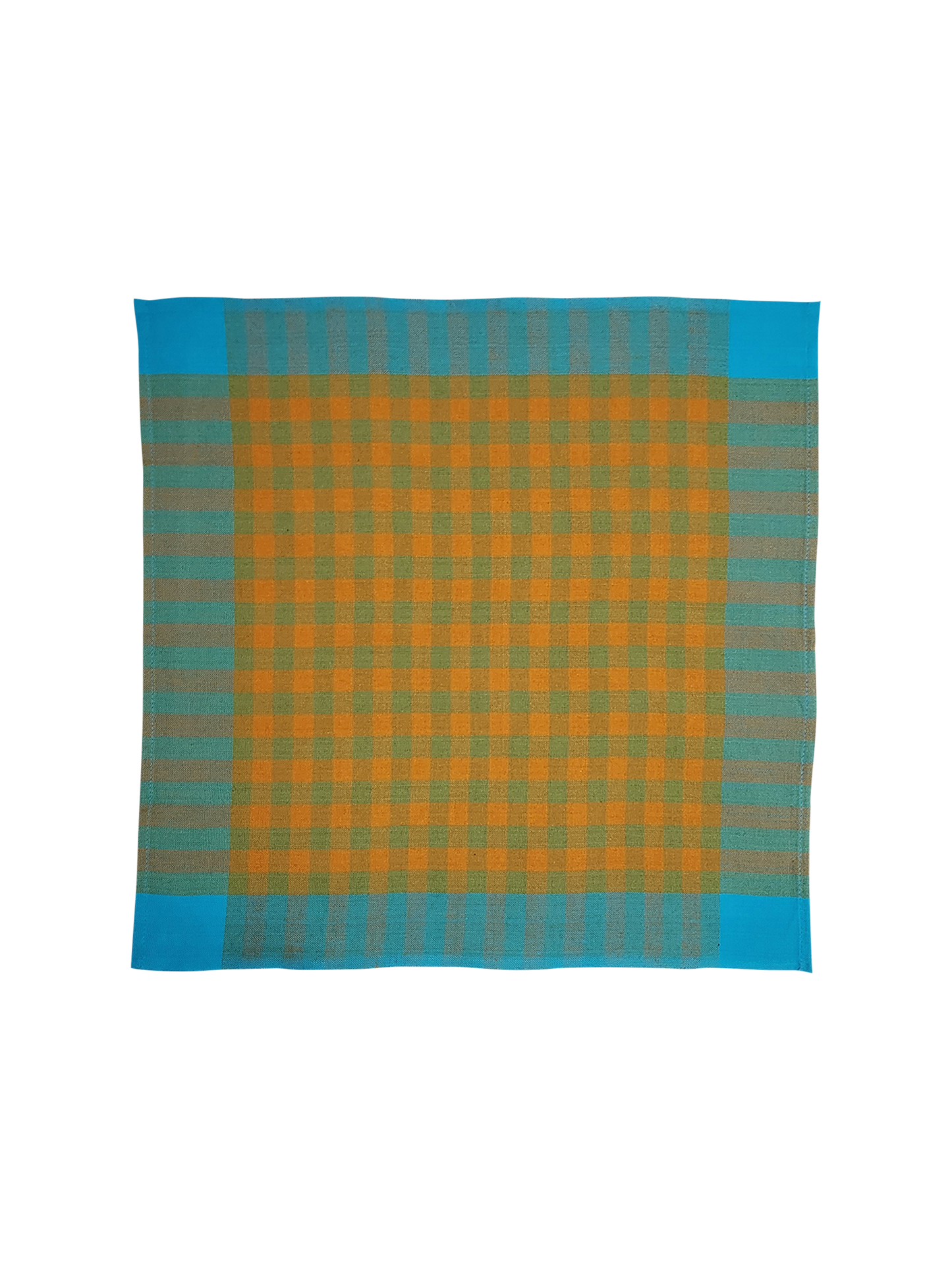 Grid Napkin Pair - Sprout
