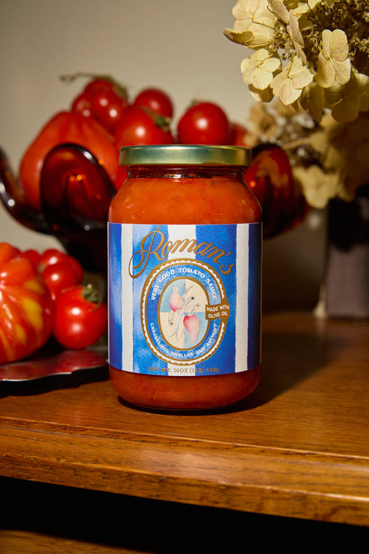 Roman's Very Good Tomato Sauce: Caramelized Shallot & Anchovy