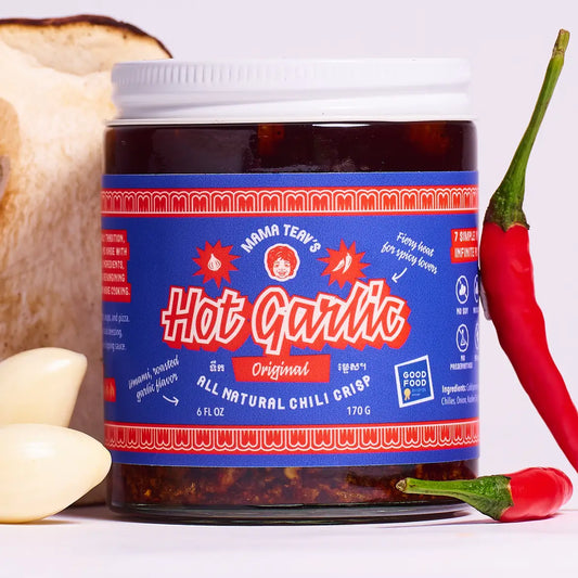 Mama Teav's Hot Garlic Chili Crisp - Original
