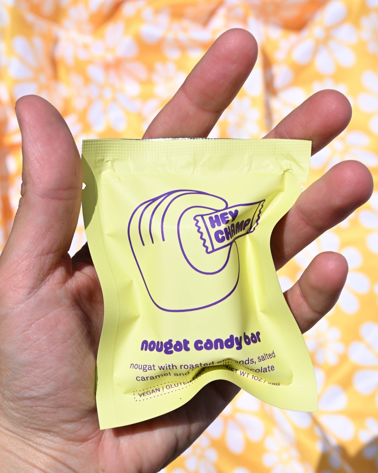 Nougat Candy bar 