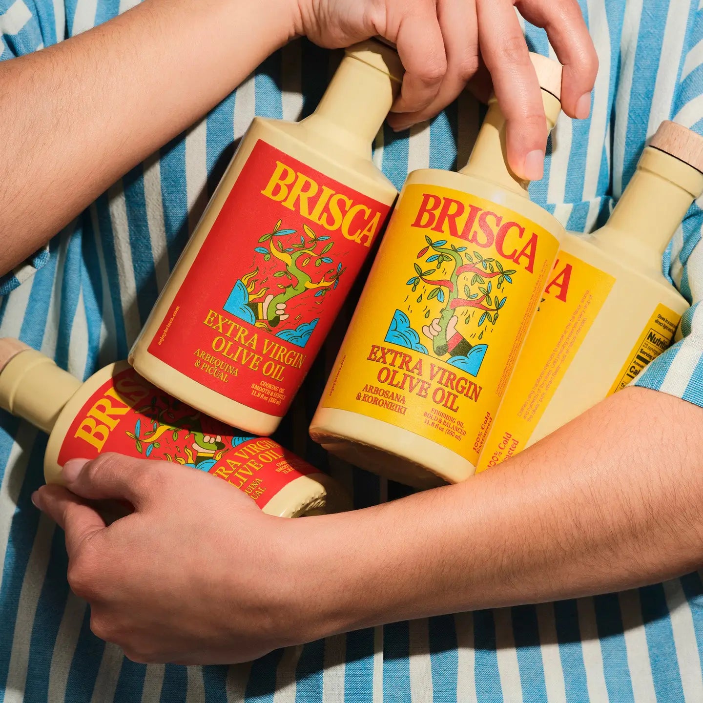 BRISCA Koroneiki & Arbosana Extra Virgin Olive Oil