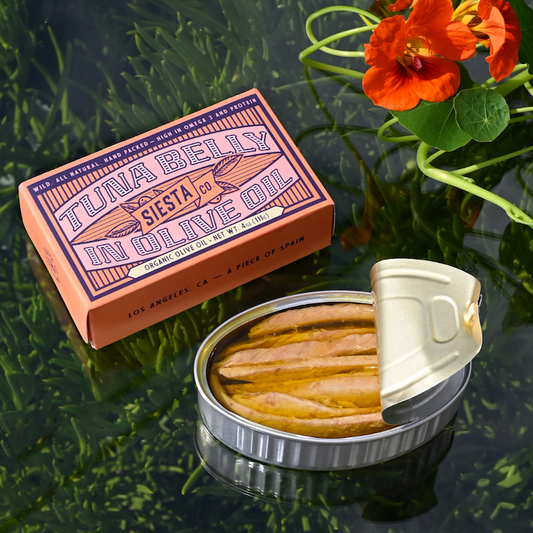 Siesta Co. Tuna Belly in Organic Extra Virgin Olive Oil