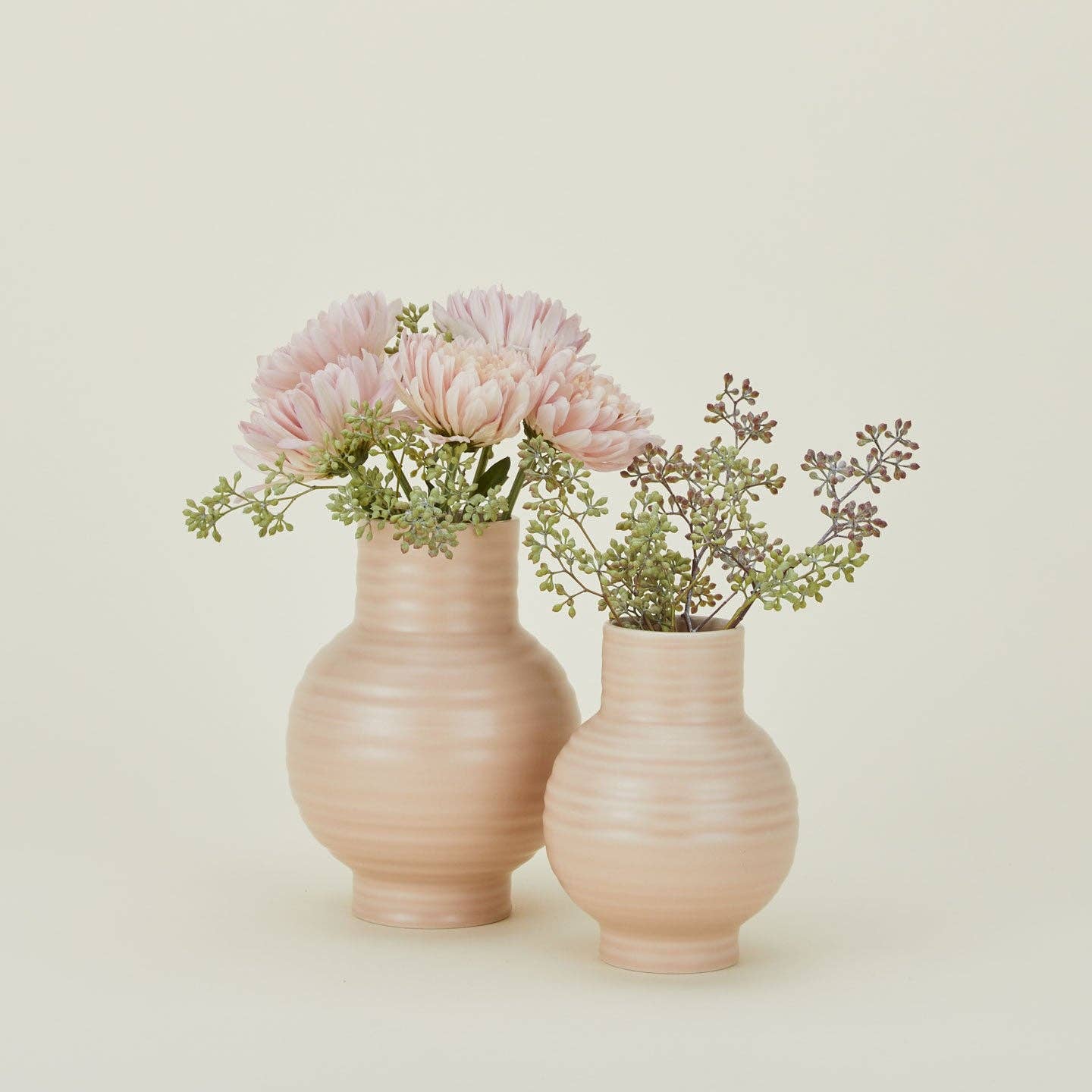 Essential Ceramic Vase: Blush