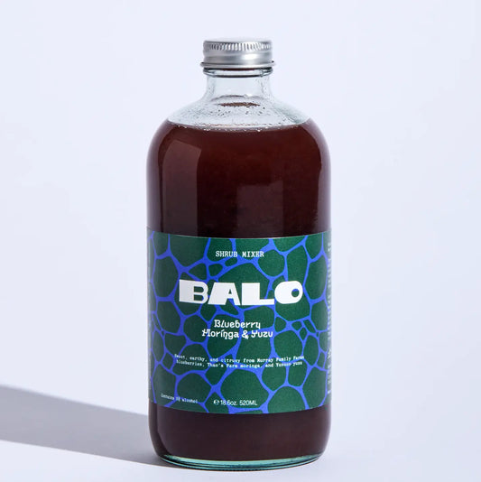 BALO Blueberry, Moringa, & Yuzu Shrub